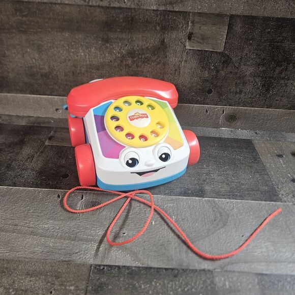 pikolinos Shoes - Fisher-Price Chatter Rotary Telephone 2015 Pull Toy